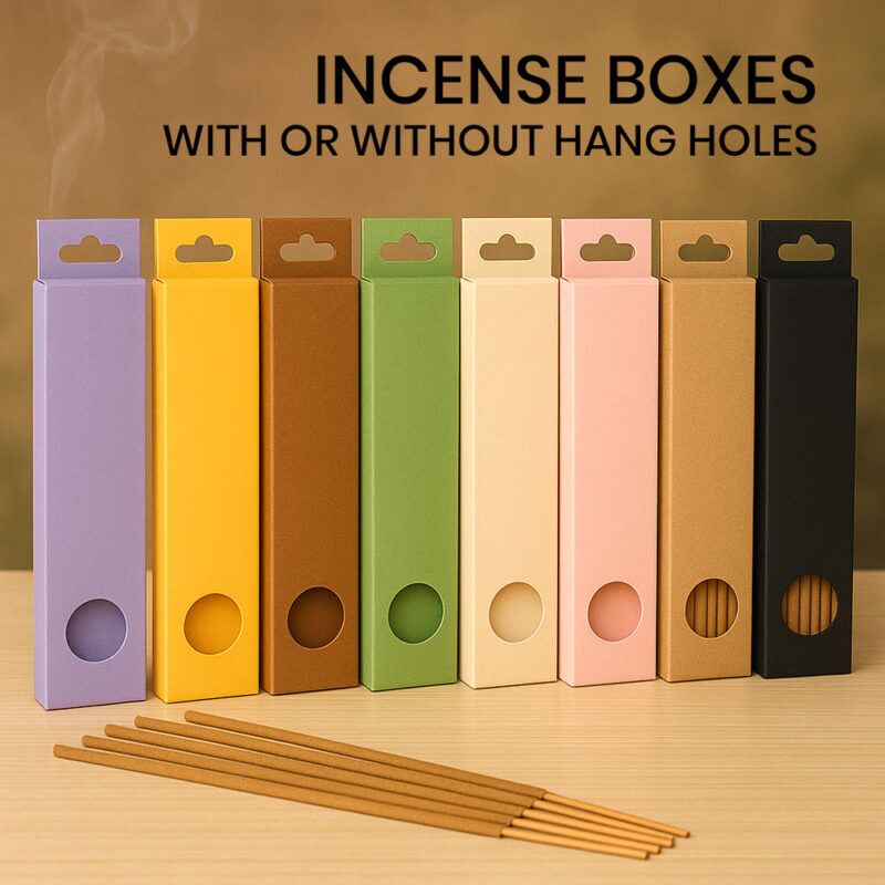 Incense Box Collage offering multiple colors from Vici Pack